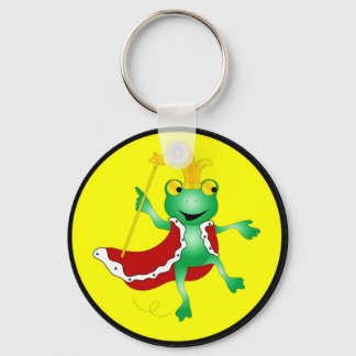 Frog King Keychain