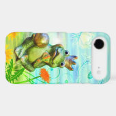 Frog King with flowers iPhone shell Case-Mate iPhone Case (Back (Horizontal))