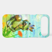 Frog King with flowers iPhone shell Case-Mate iPhone Case (Back (Horizontal))
