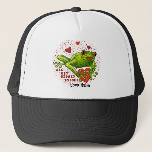 Frog Kisses Trucker Hat