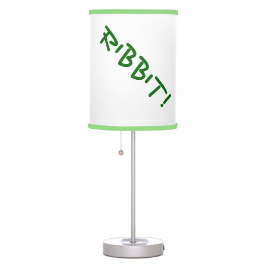 Frog Lamp, Ribbit Lamp, Pond Theme Nursery Table Lamp (Right)
