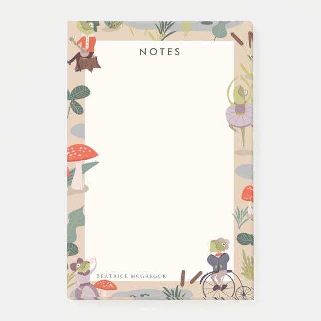 Frog Land Post-it Notes (Front)
