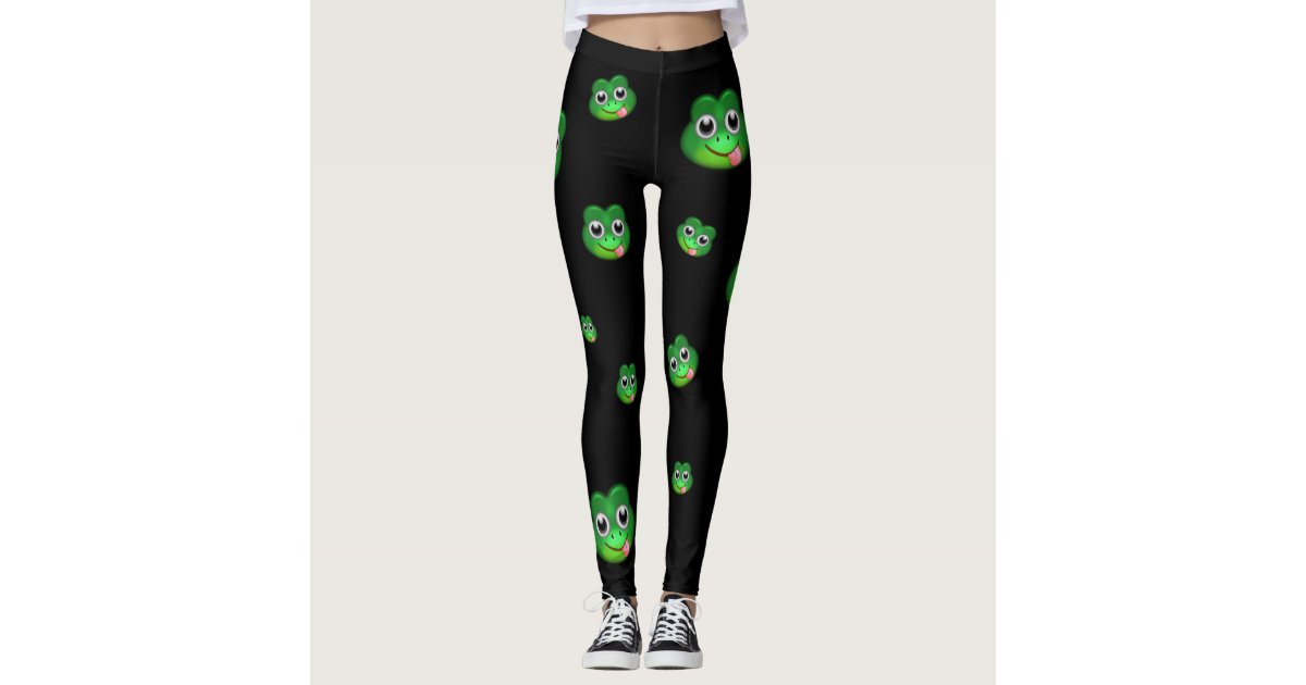 Funny Santa Grinch Leggings, Woman's Yoga Pants