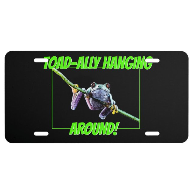 Frog License Plate (Front)