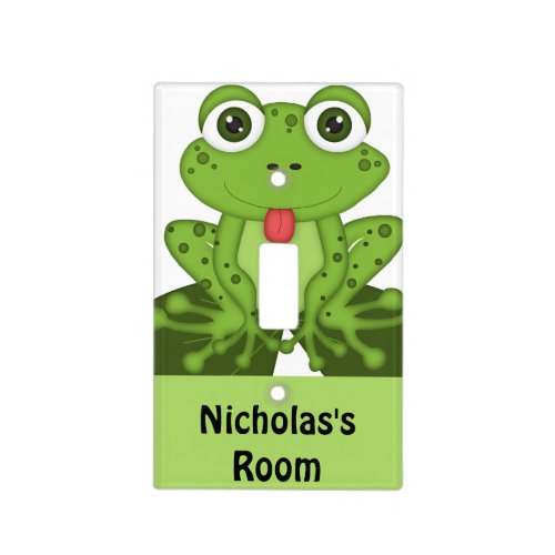 Frog Light Switch Cover