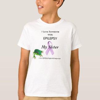 frog, lilac ribbon, I Love Someone, With T-Shirt