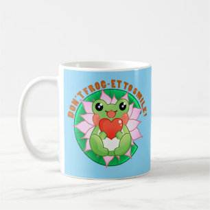 Frog Love – Adorable Motivational Art Coffee Mug