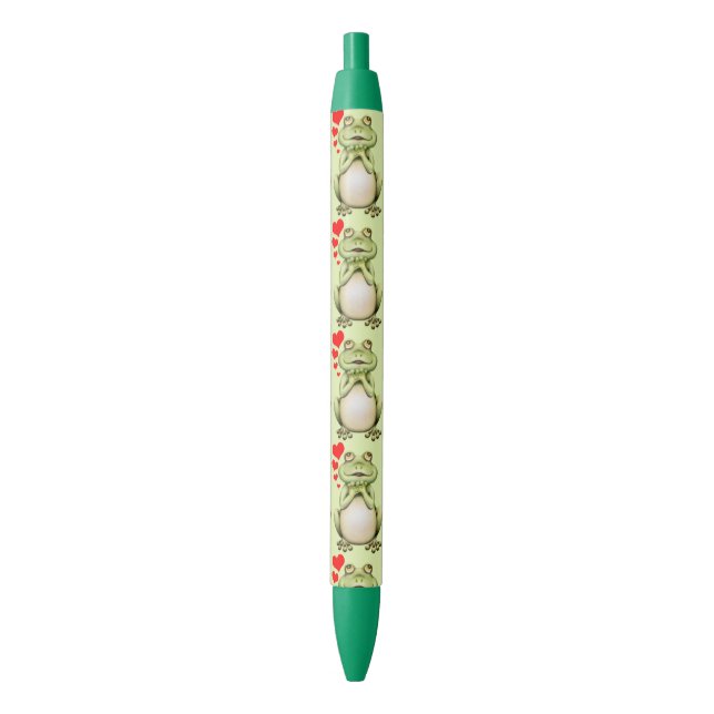 Frog Love Drawing Pen (Front Vertical)