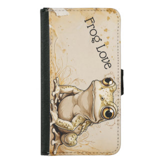 Frog Love Samsung Galaxy S5 Wallet Case