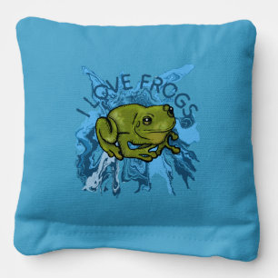 Frog Lover Cornhole Bags