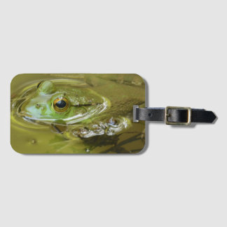Frog luggage Tag, frog tag