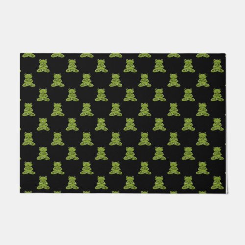 Frog Meditating Doormat