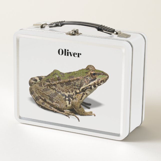 Frog Metal Lunch Box (Front)