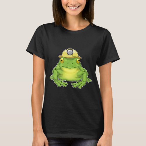 Frog Mining Miner T_Shirt