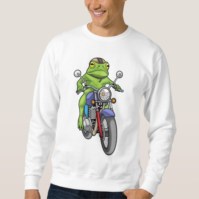 Frog Motorcycle Sweatshirt (Front)
