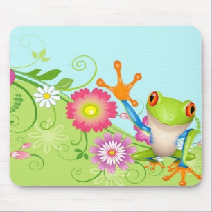 frog mouse pad