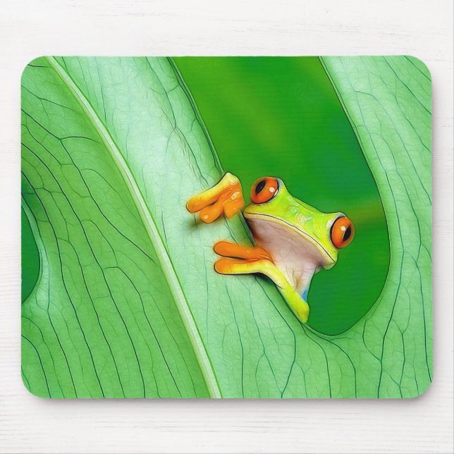 frog mouse pad (Front)