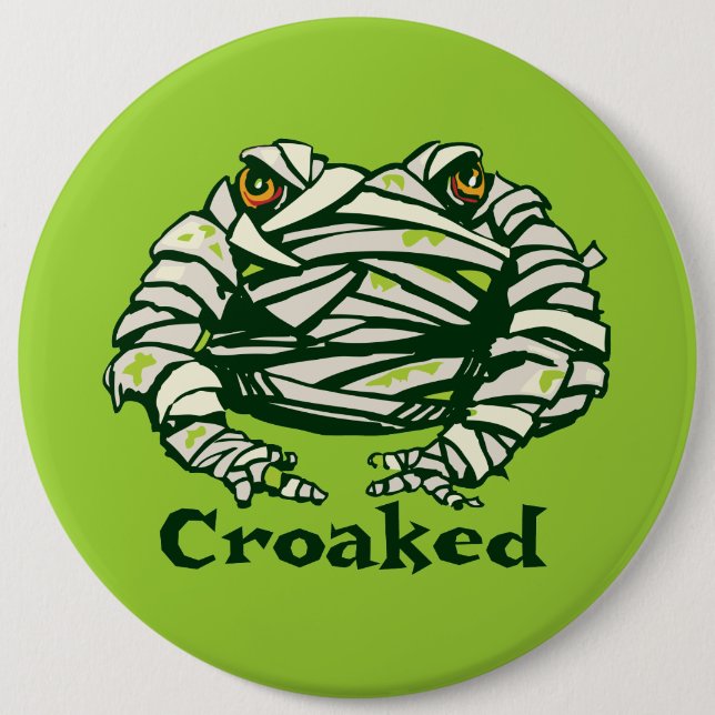 Frog Mummy Button (Front)