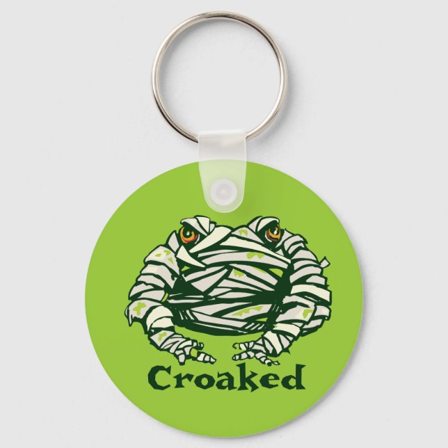 Frog Mummy Keychain (Front)