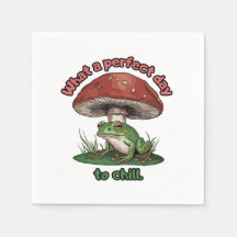 Frog mushroom - What a perfect day to chill