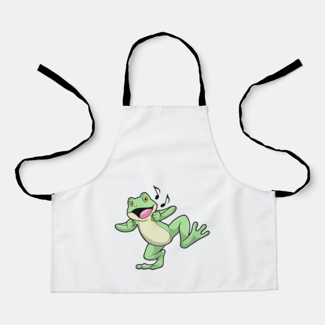Frog Music Dance Apron (Front)
