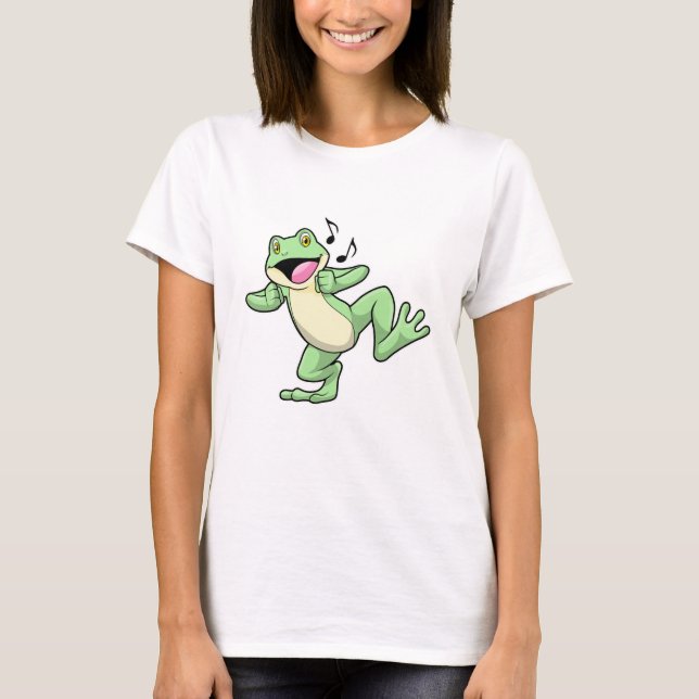 Frog Music Dance T-Shirt (Front)
