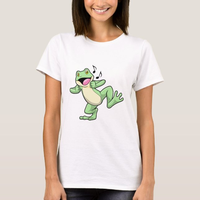 Frog Music Dance T-Shirt (Front)