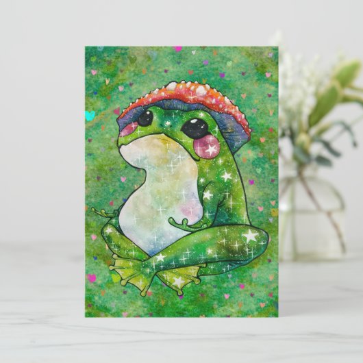 Frog named Clover (Standing Front)