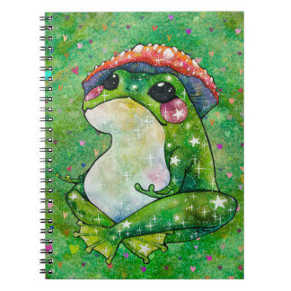 Frog named Clover Notebook