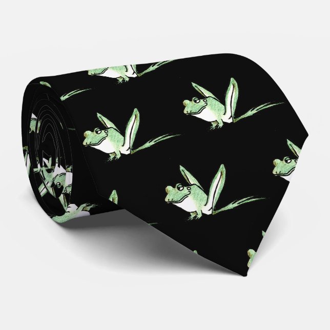Frog Neck Tie (Rolled)