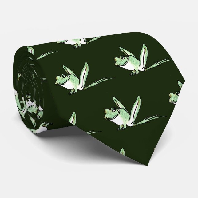 Frog Neck Tie (Rolled)