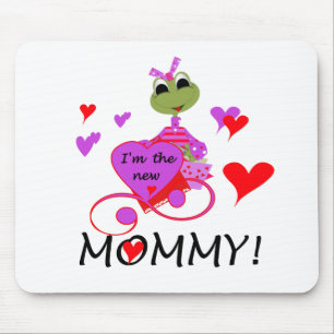 Frog New Mommy T-shirts and Gifts Mouse Pad