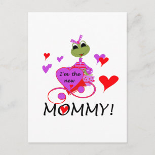 Frog New Mommy T-shirts and Gifts Postcard