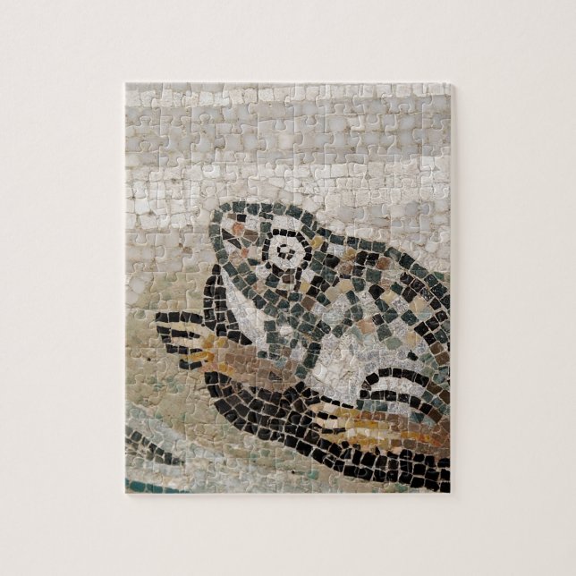 Frog, Nile mosaic, from the House of the Faun Jigsaw Puzzle (Vertical)