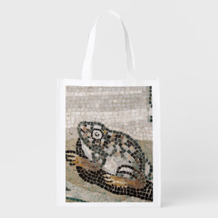 Frog, Nile mosaic, from the House of the Faun Reusable Grocery Bag