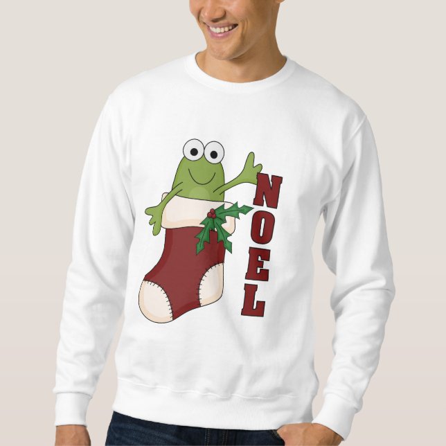Frog Noel Holiday Tshirts and Gifts (Front)