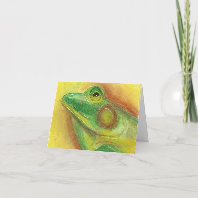 Frog Notecard (Front)