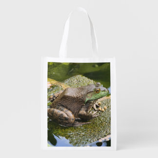 Frog - Old Croaker Grocery Bag