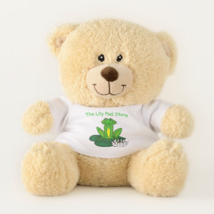 Frog on a Lily Pad Teddy Bear