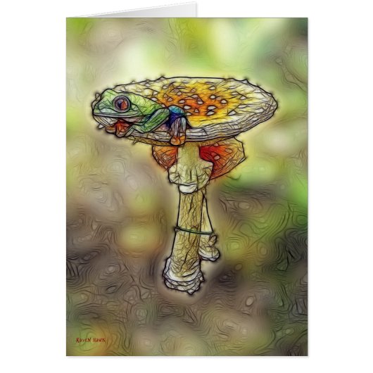 Frog on a Stool Cards (Front)