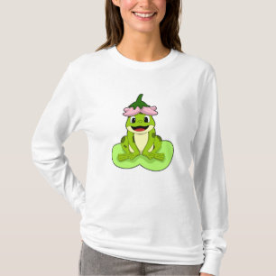 Frog on Leaf T-Shirt
