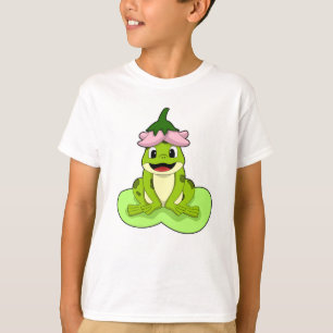 Frog on Leaf T-Shirt