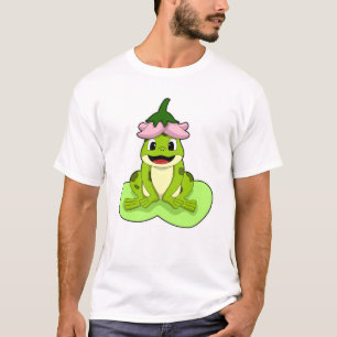 Frog on Leaf T-Shirt