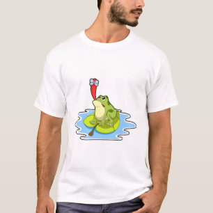 Frog on Leaf with Insect T-Shirt