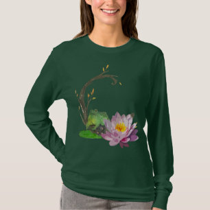 Frog on Lily Pad T-Shirt