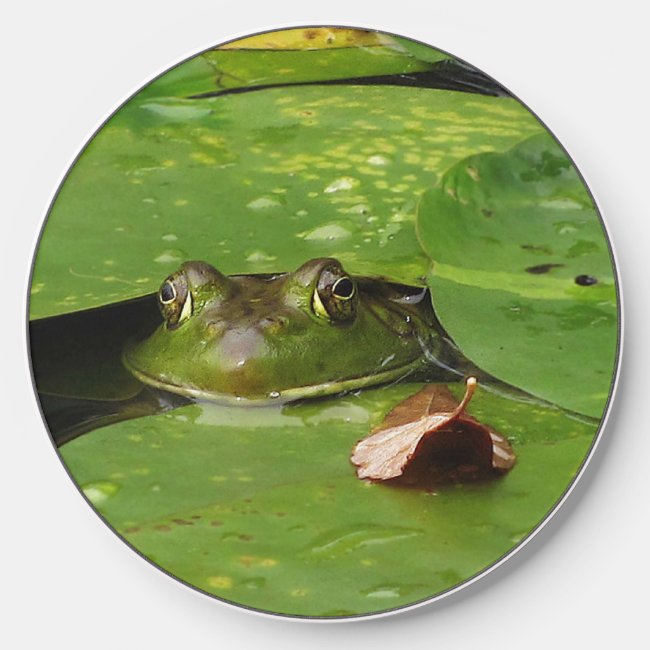 Frog on Lily Pad Wireless Charger