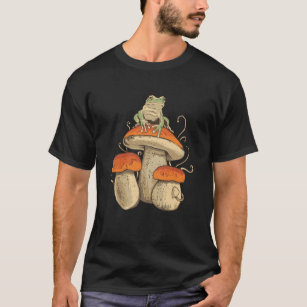 Frog on mushroom T-Shirt