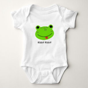 Frog onsie-creeper baby bodysuit