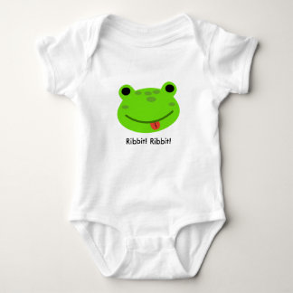 Frog onsie-creeper baby bodysuit