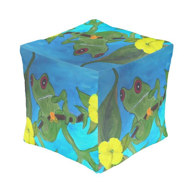 Frog ottoman (Angled Back)